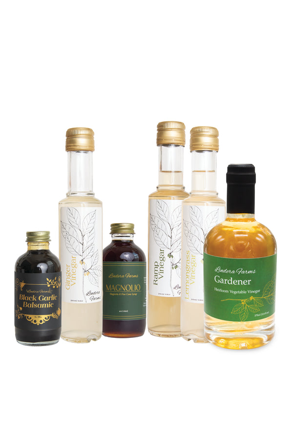 The Home Chef Vinegar Set | Lindera Farms