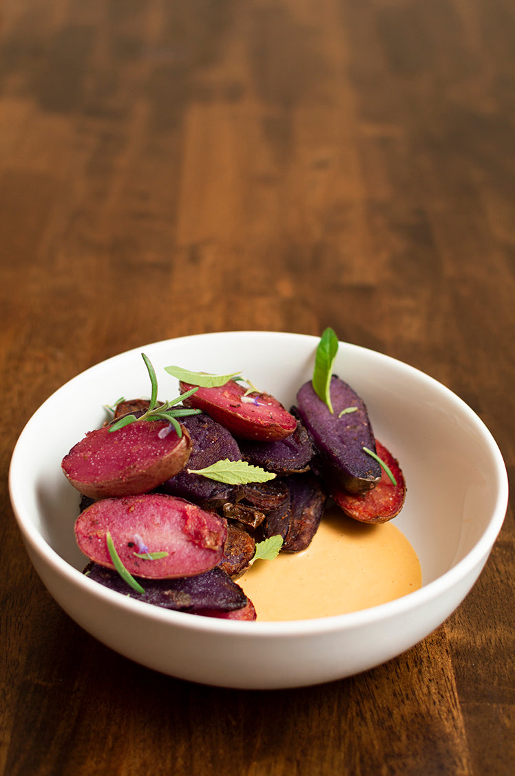 Papas Bravas with Fish Pepper Aioli