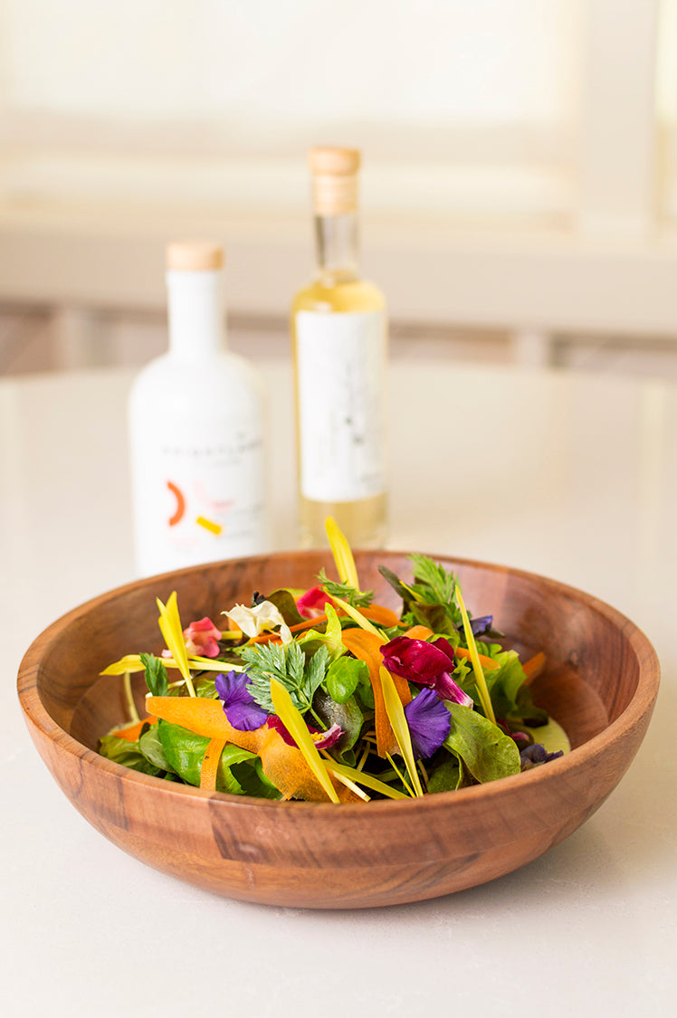 Spring Greens With Ramp and Buttermilk Ranch