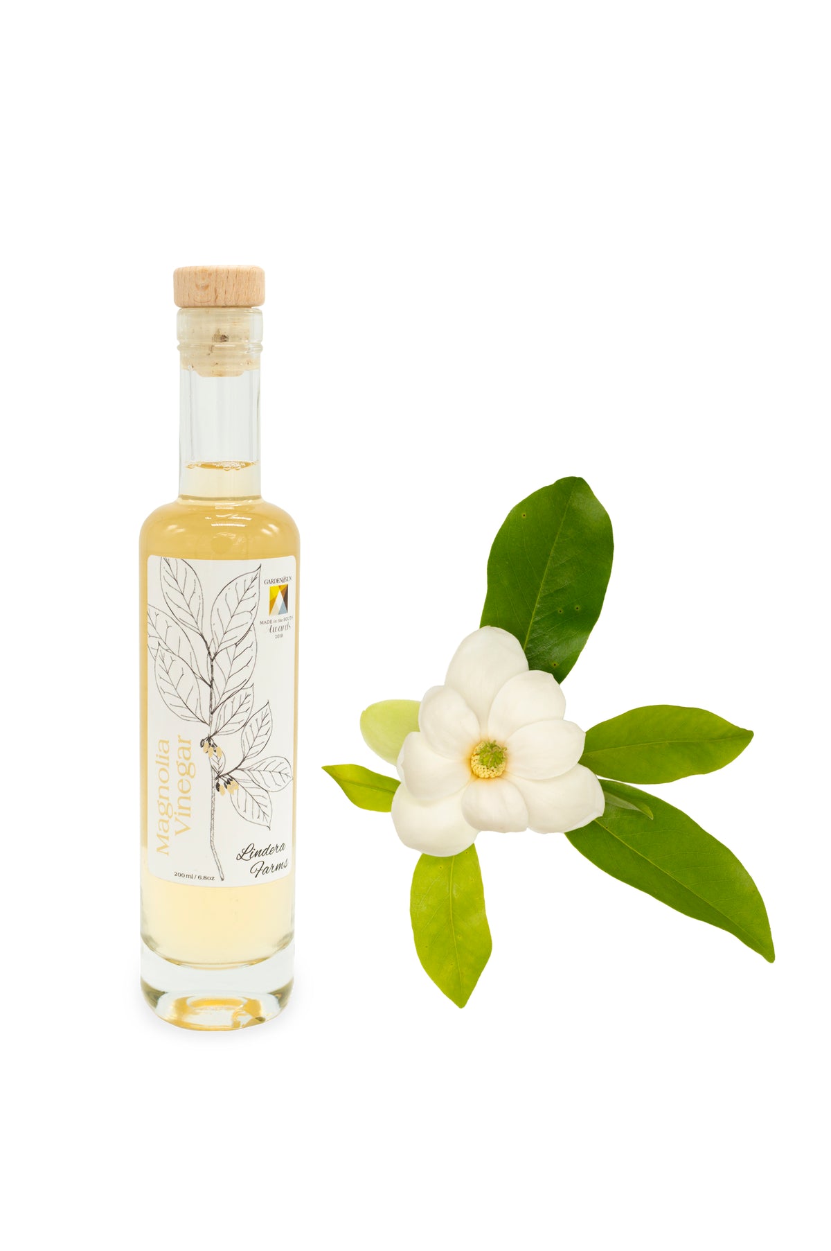 Magnolia Vinegar - Lindera Farms